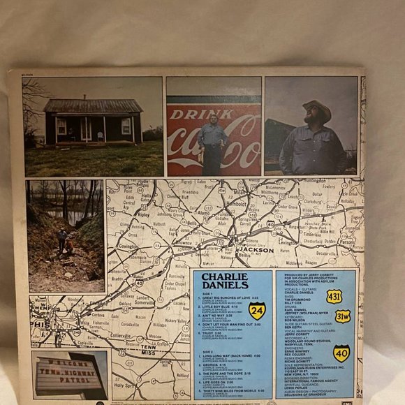 Charlie Daniels Vinyl Record - Picture 2 of 3